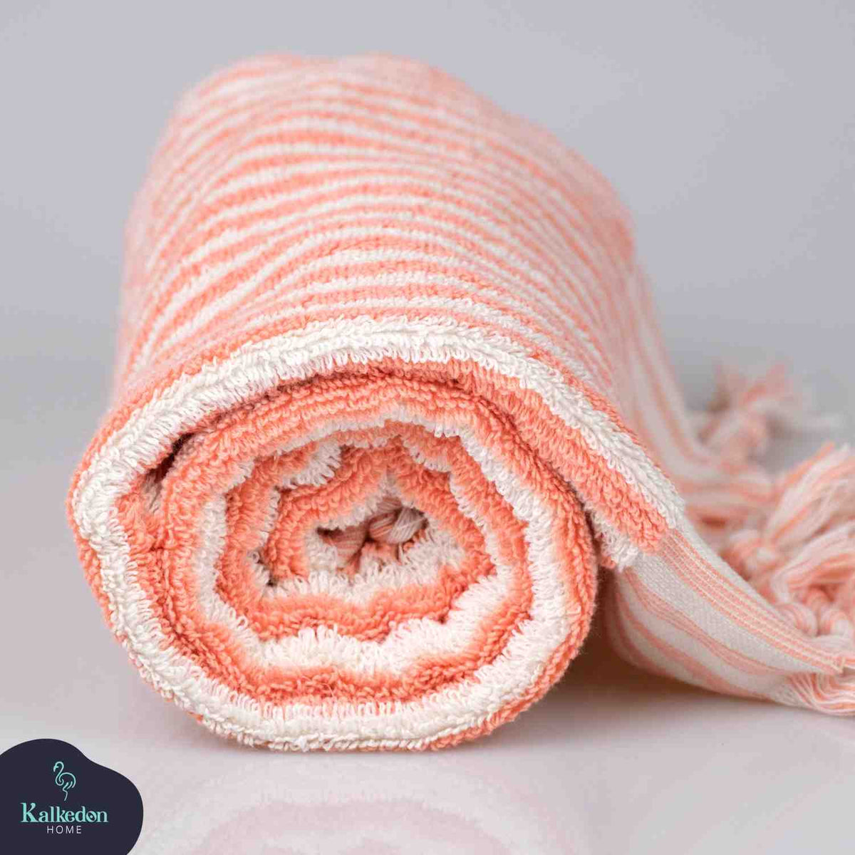 Striped Hand Towel for Bath & Kitchen