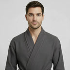 Waffle Bathrobe for Men
