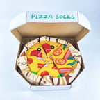 Pizza Socks Gift Box – 4 Pairs of Funny Food-Themed Socks
