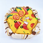 Pizza Socks Gift Box – 4 Pairs of Funny Food-Themed Socks