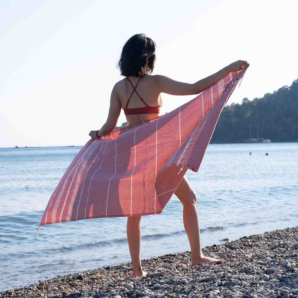 Sultan Turkish Cotton Throw, Bath Towel, Beach Towel