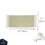 Turkish Cotton Pom Pom Hand Towel