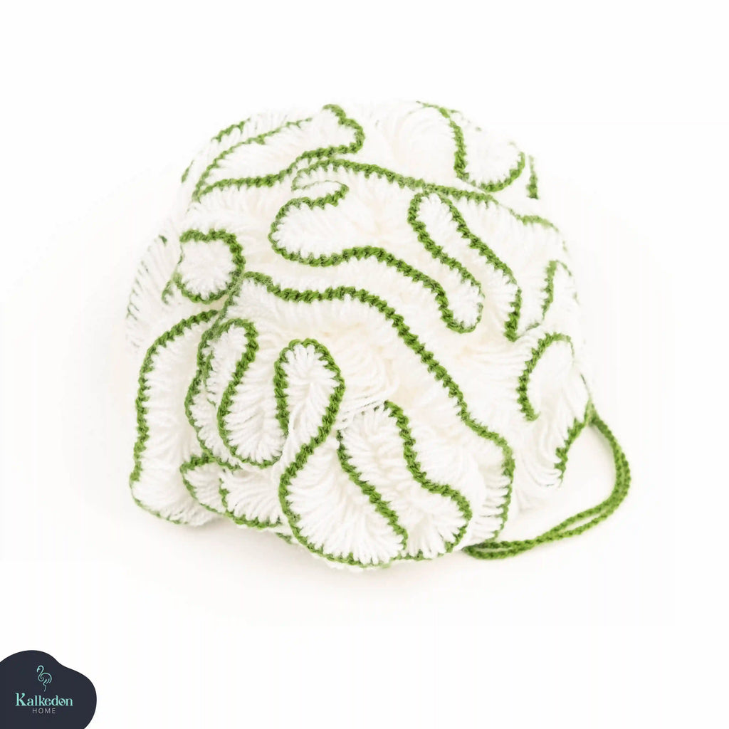 Organic Cotton Shower Pouf