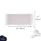 Turkish Cotton Pom Pom Hand Towel