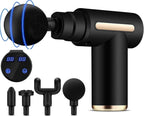 Muscle Massage Gun - Deep Tissue Percussion Massager with 6 Heads