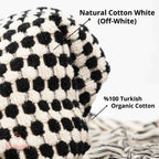 Turkish Cotton Pom Pom Hand Towel