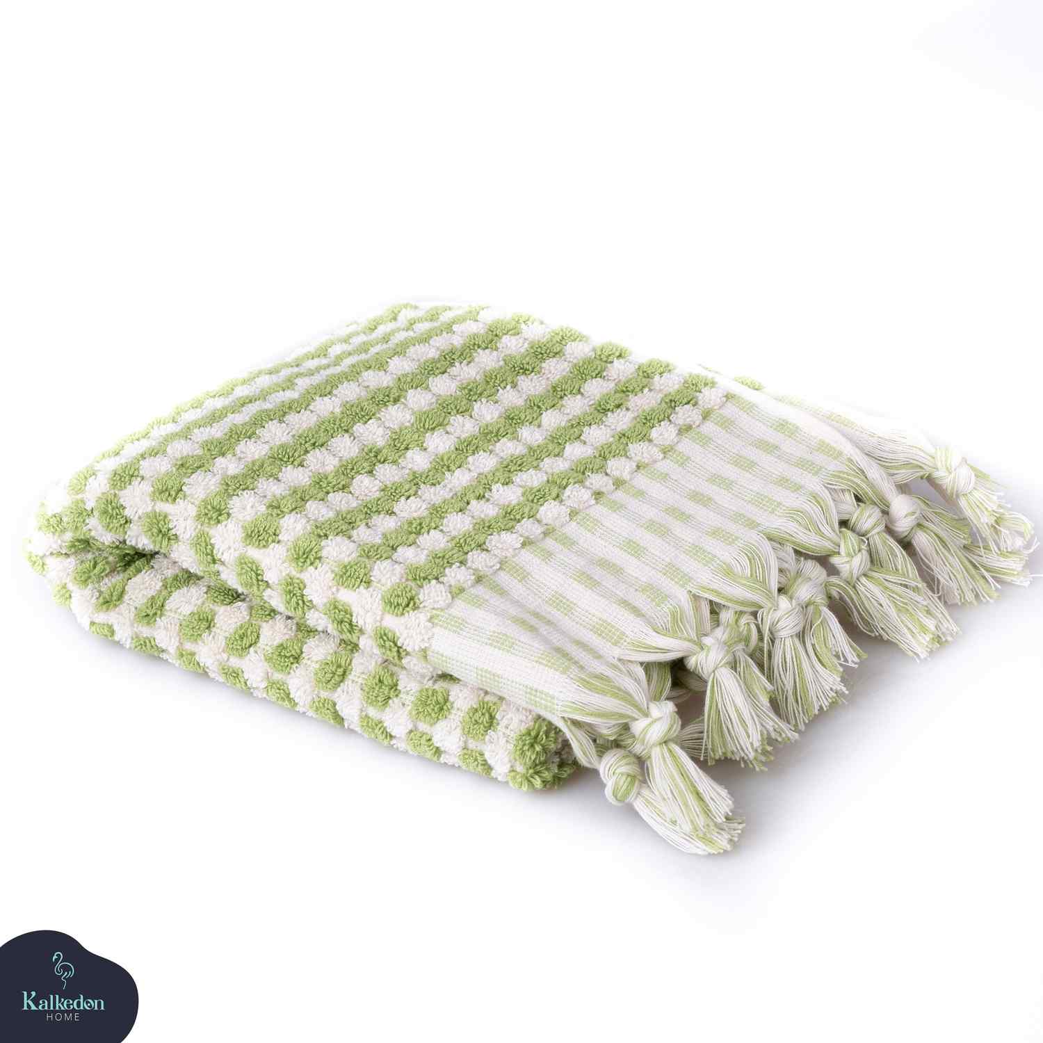 Turkish Cotton Pom Pom Hand Towel