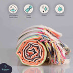Rainbow Turkish Cotton Blanket