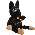 HuggleCause™, Project K-9 Hero, K-9 Mattis Knottie® Plush Dog Toy, Large
