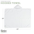 100% Cotton, Thick Hooded Children's Bath Towel