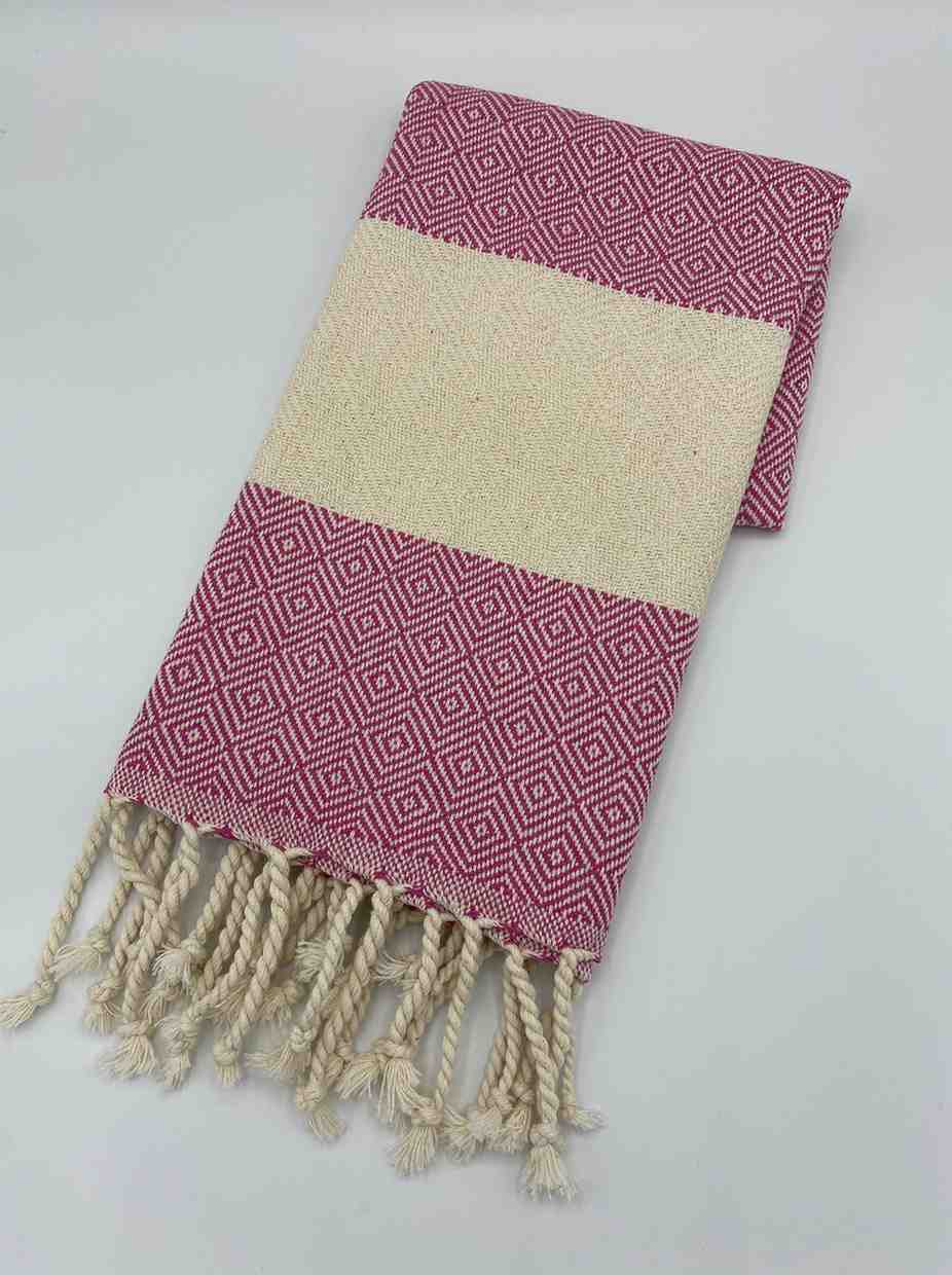 Diamond 100% Turkish Cotton Hand Towel for Bath and Kitchen