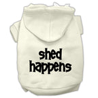 Pet Hoodie "Shed Happens"