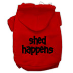 Pet Hoodie "Shed Happens"
