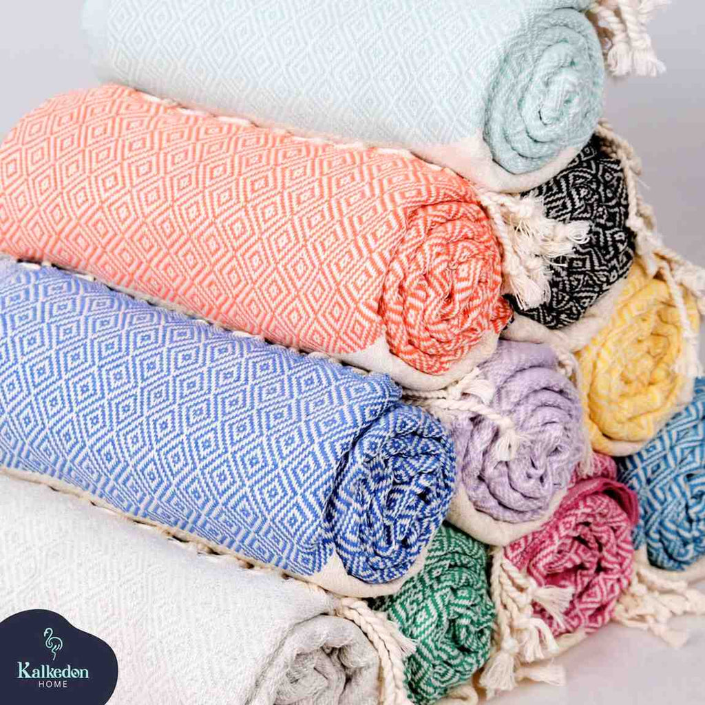 Diamond 100% Turkish Cotton Beach Towel