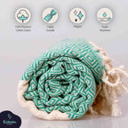 Diamond 100% Turkish Cotton Beach Towel