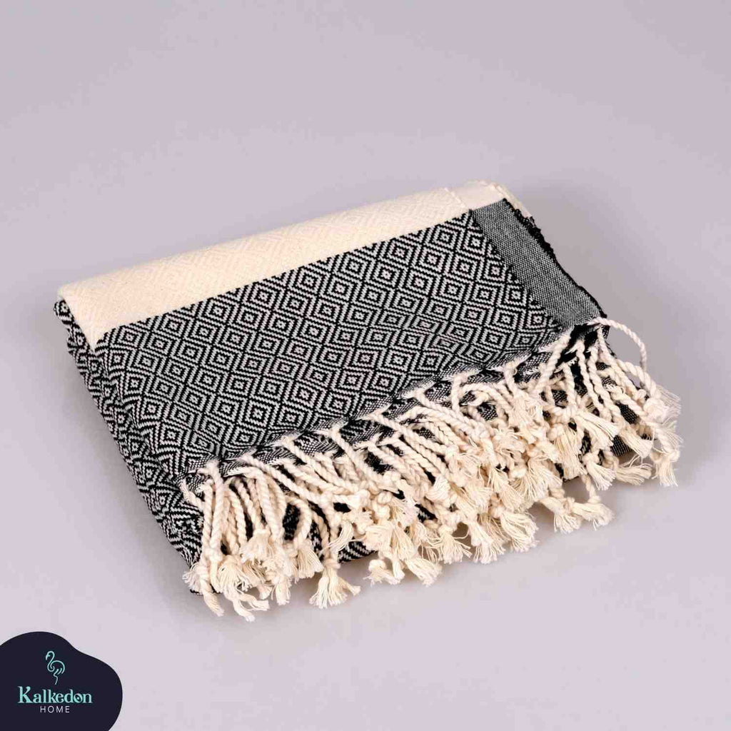 Diamond 100% Turkish Cotton Beach Towel