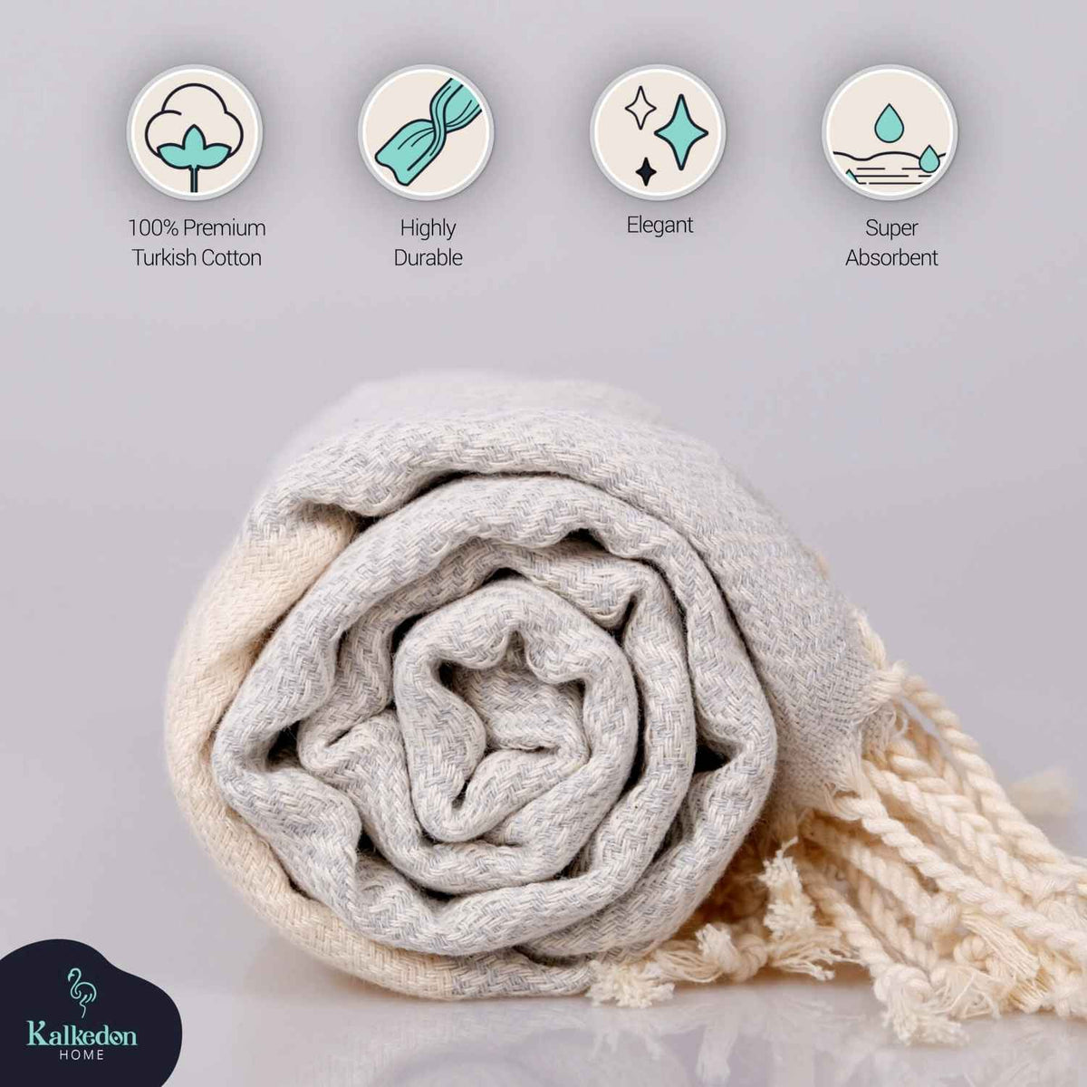 Diamond 100% Turkish Cotton Beach Towel