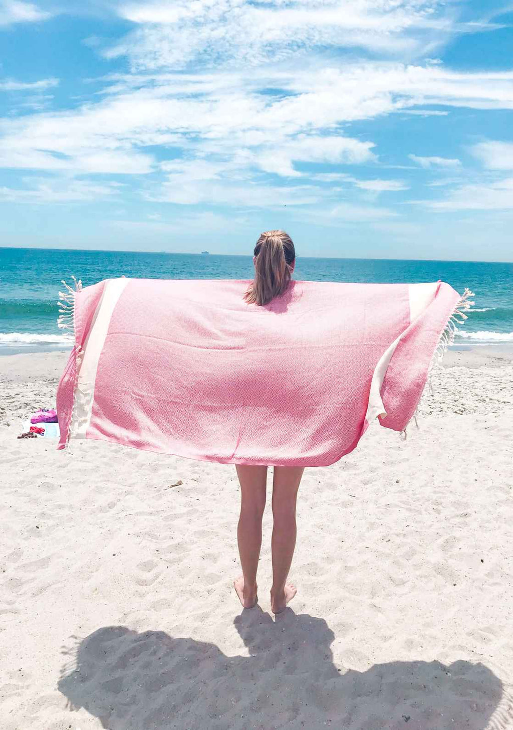 Diamond 100% Turkish Cotton Beach Towel