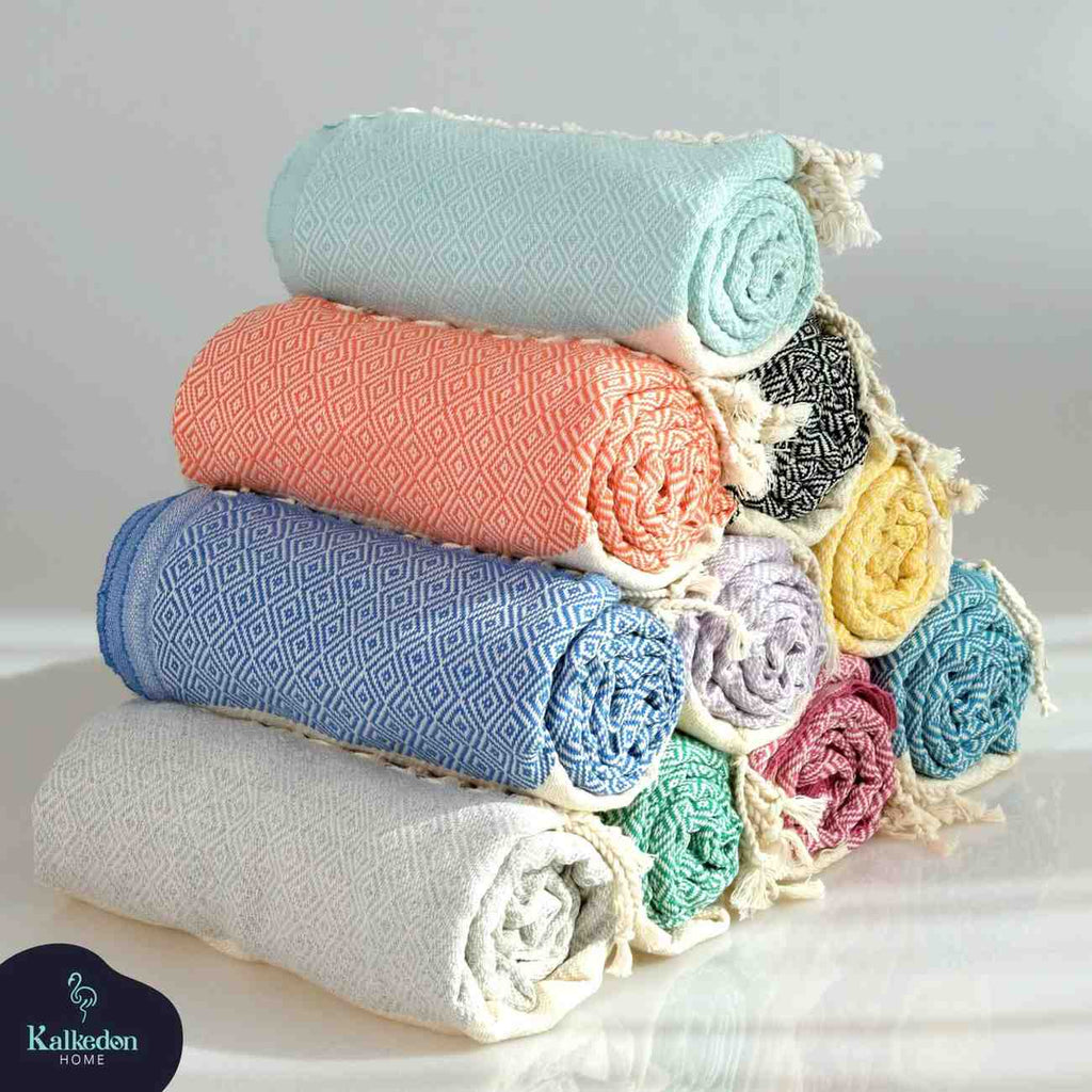 Diamond 100% Turkish Cotton Beach Towel