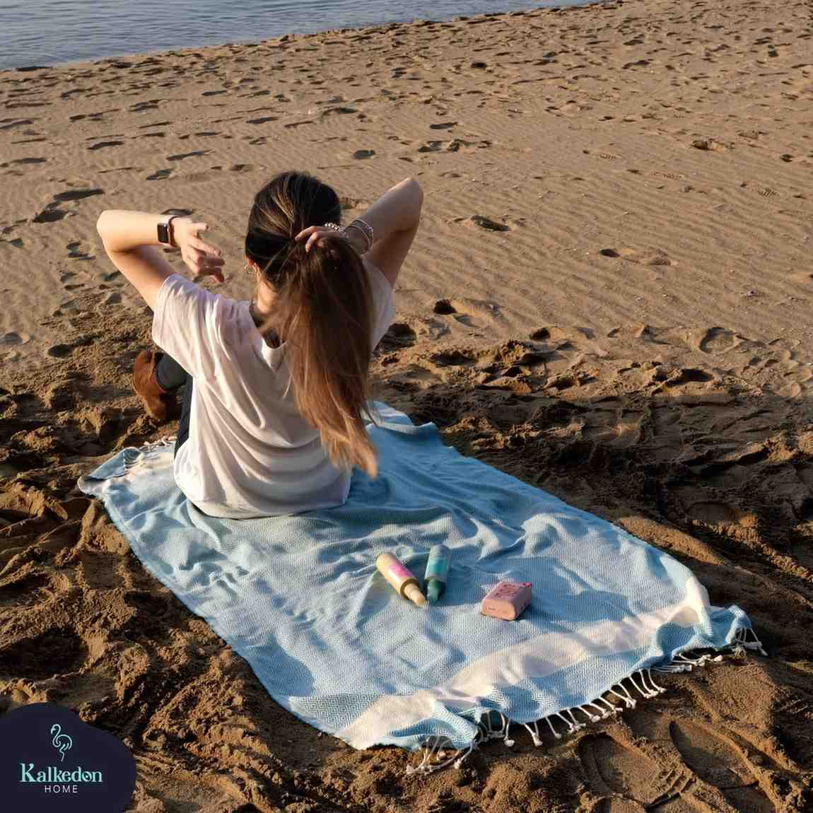 Diamond 100% Turkish Cotton Beach Towel