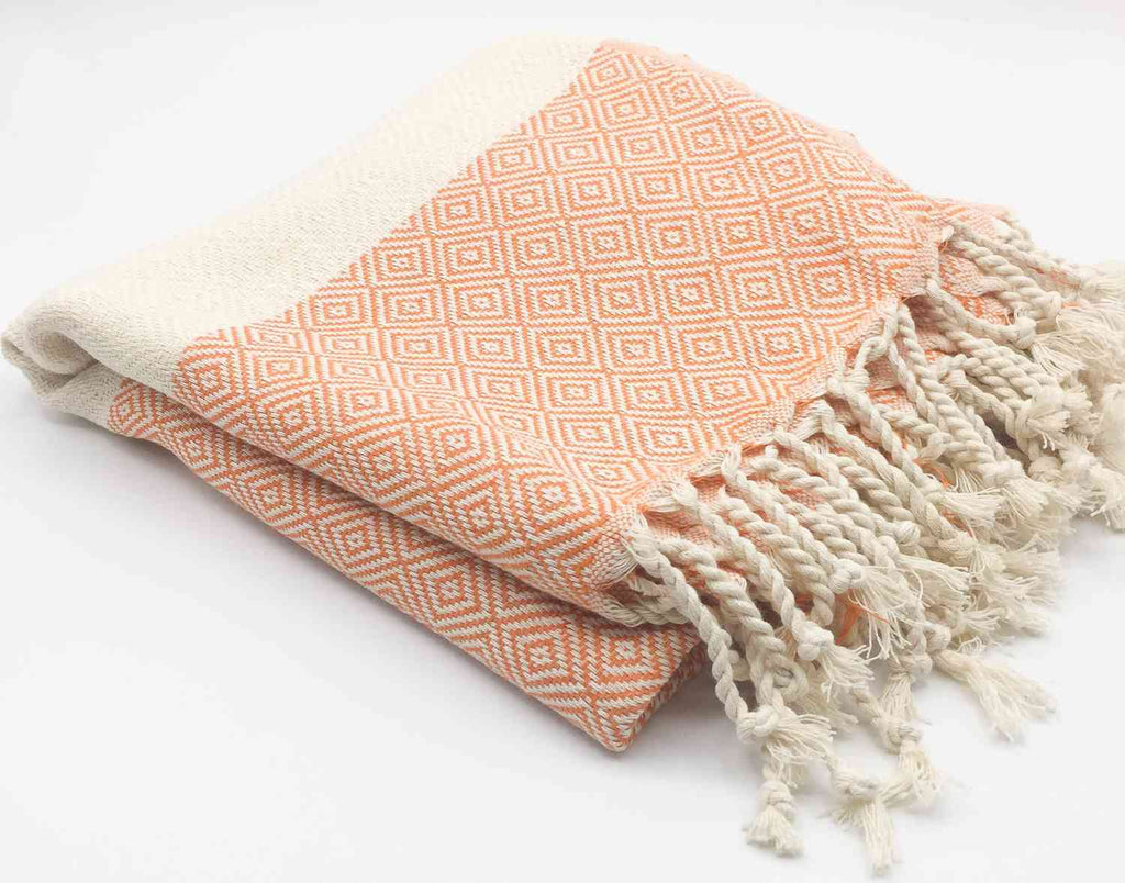 Diamond 100% Turkish Cotton Beach Towel