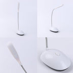 LED Desk Light Table Lamp Reading Book Light 3xAAA Battery Desk Lamp Mini Eye Protection Office Bedroom Bedside LED Study Table Decorative Table Lamp Cute Study Lamps for Bedroom Décor