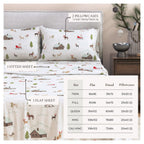 Turkish Cotton Christmas Flannel Sheet - Whittaker Collection