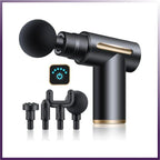Muscle Massage Gun - Deep Tissue Percussion Massager with 6 Heads