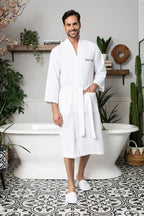 Waffle Bathrobe for Men