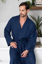 Waffle Bathrobe for Men