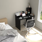 Modern Computer Desk with Storage Bookshelf and Hutch for Home Office