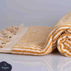 100% Organic Cotton Striped Bath Towel