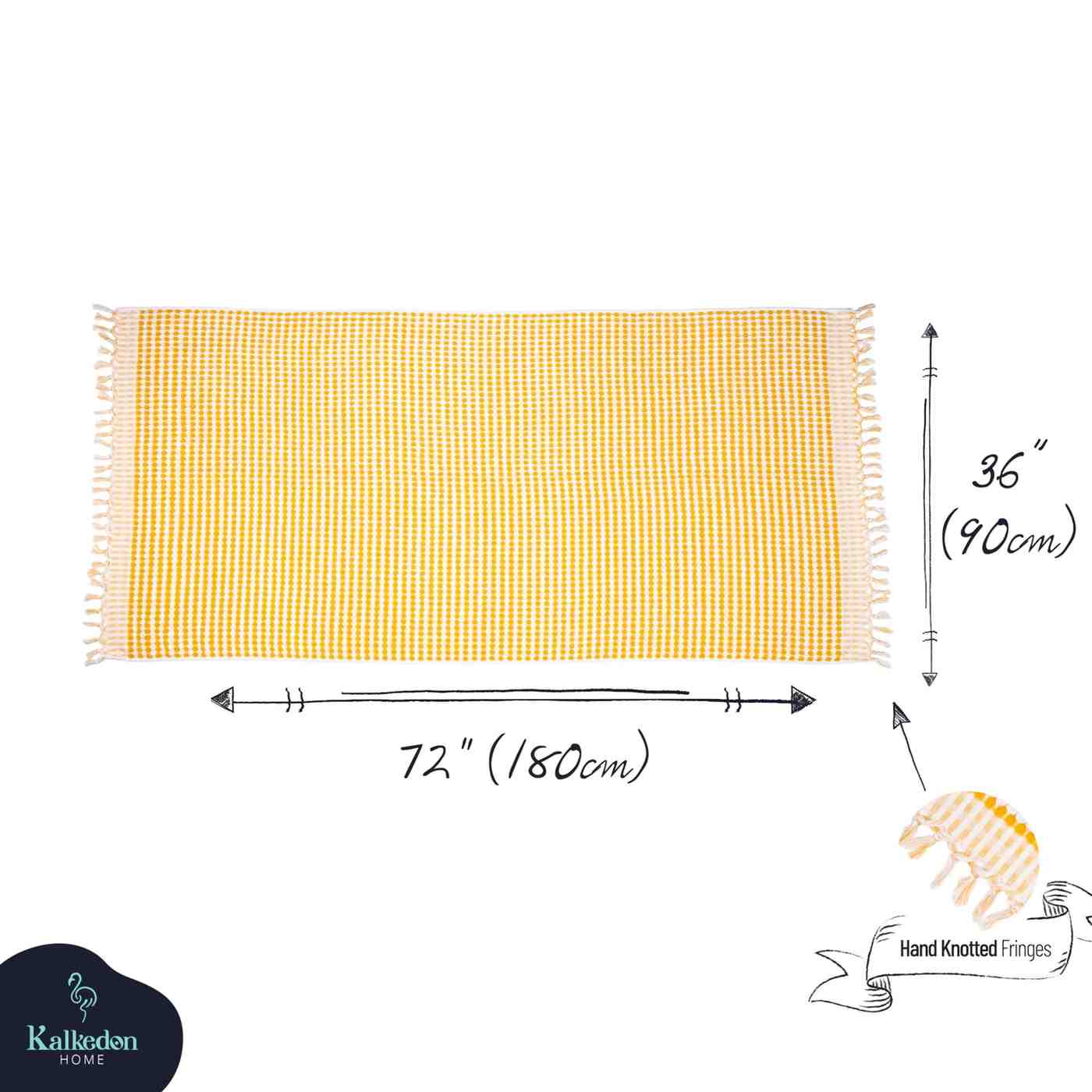 Turkish Cotton Pom Pom Bath Towel