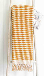 Turkish Cotton Pom Pom Bath Towel
