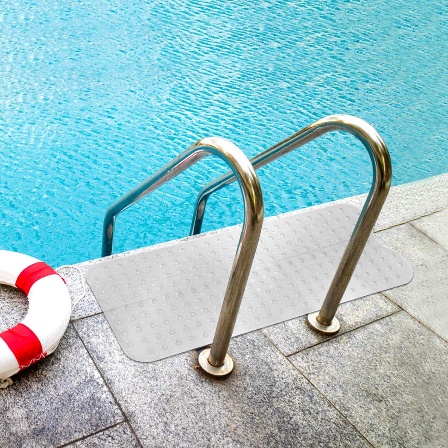 Non Slip Shower Mat Tub Mat Massage Anti-Bacterial with Suction Cups Various Colors