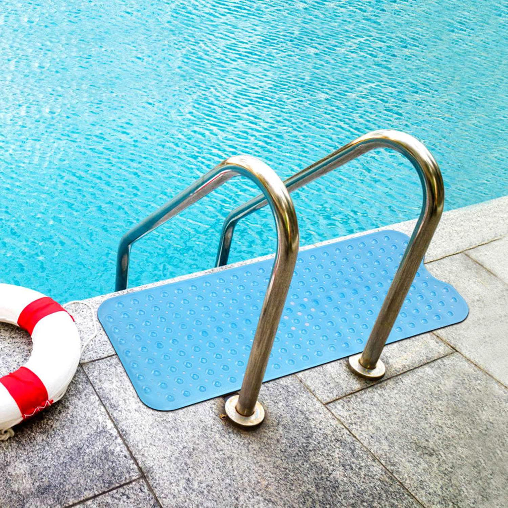 Non Slip Shower Mat Tub Mat Massage Anti-Bacterial with Suction Cups Various Colors