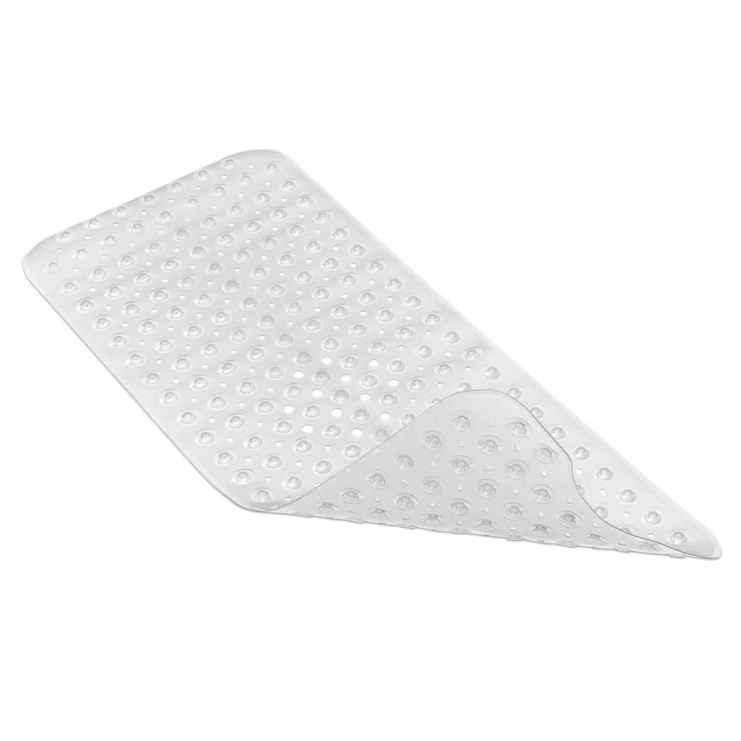 Non Slip Shower Mat Tub Mat Massage Anti-Bacterial with Suction Cups Various Colors