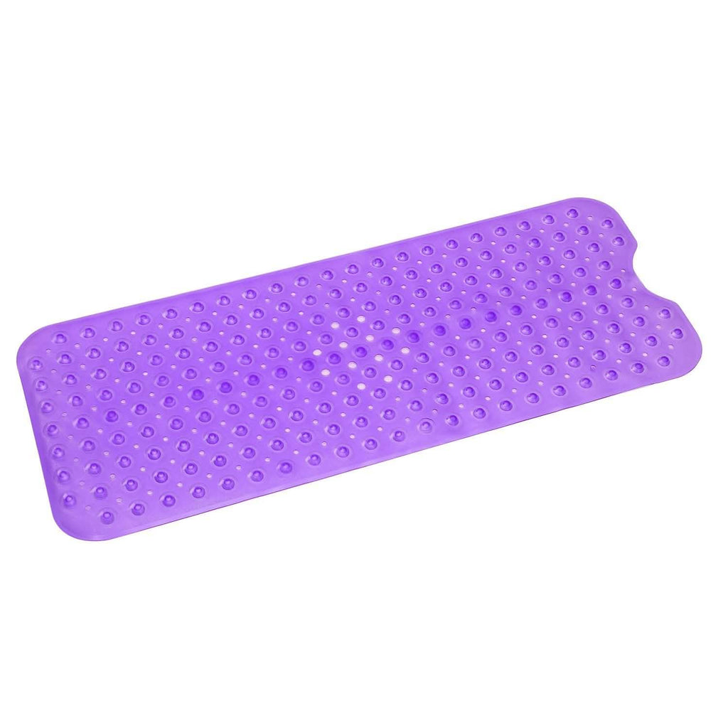 Non Slip Shower Mat Tub Mat Massage Anti-Bacterial with Suction Cups Various Colors