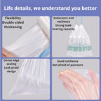 RatnaKetu 4 Gallon Drawstring Trash Bags Thick Strong Unscented 80 Count
