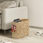ELINZINE Toilet Paper Storage Holder for 6 Mega Rolls Bathroom Basket Buttermilk
