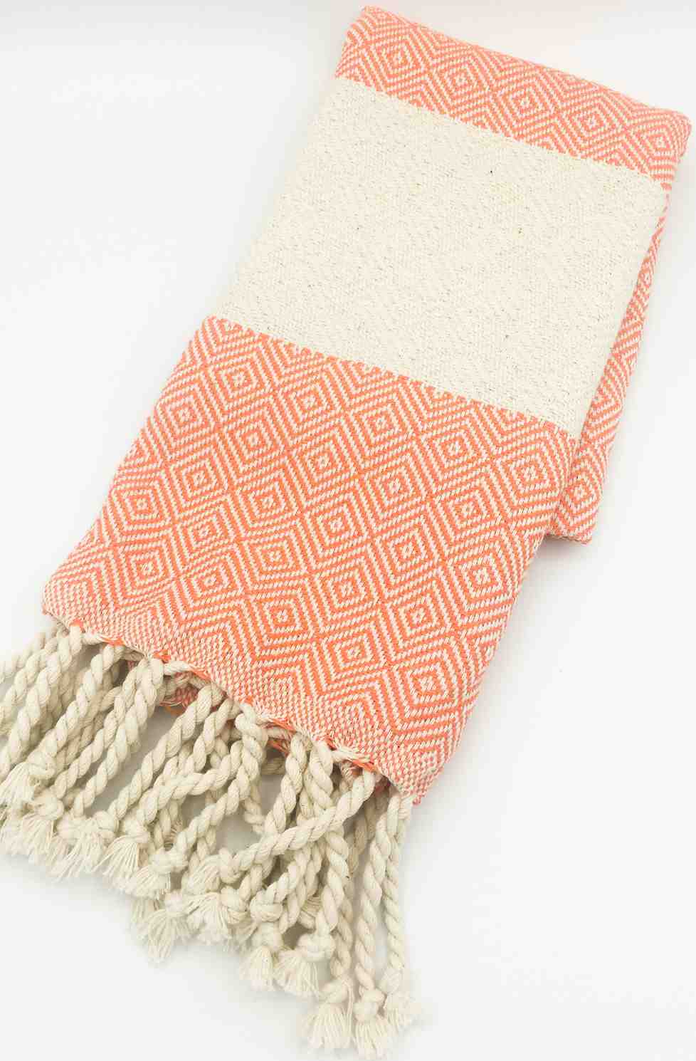 Diamond 100% Turkish Cotton Hand Towel for Bath and Kitchen
