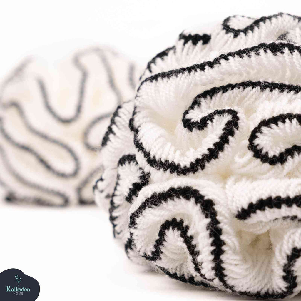 Organic Cotton Shower Pouf