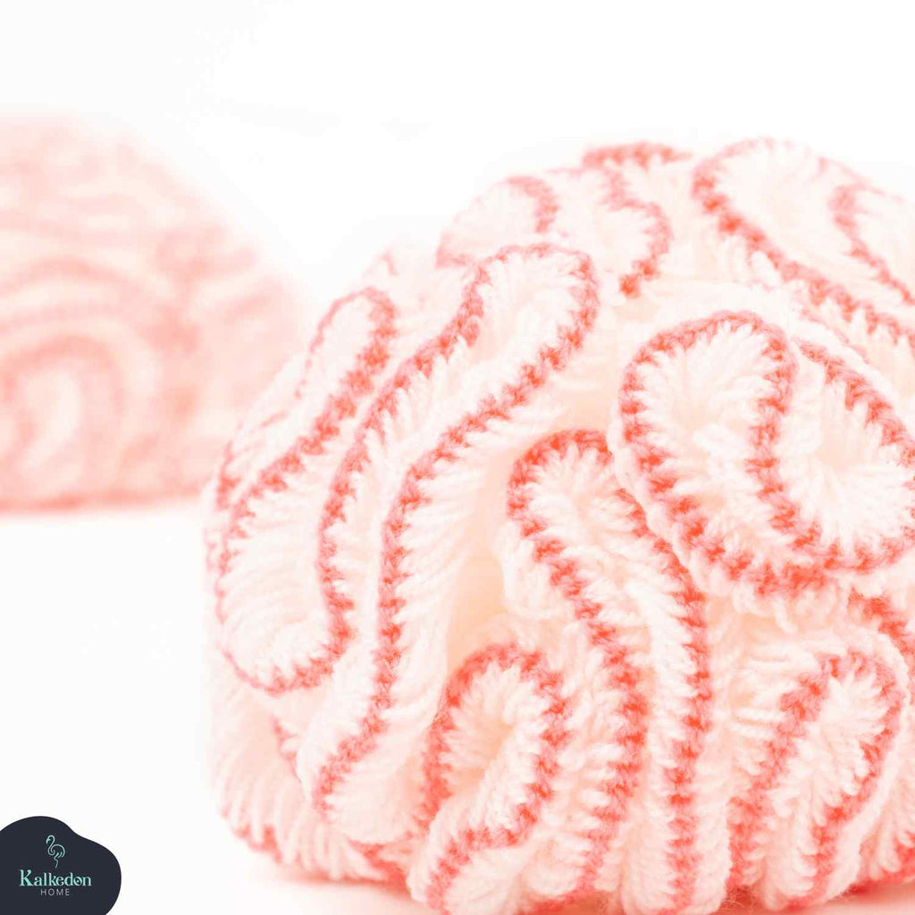 Organic Cotton Shower Pouf