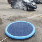 Swimming Pool Pet Sprinkler Pad Inflatable Water Spray Mat Tub Summer Play Cooling Mat Dog Bathtub Dog Cooling Mat Pet Bed Sprinkler Pad for Dogs & Kids PVC Splash Pad for Kids Age Water Toys for Summer Outdoor