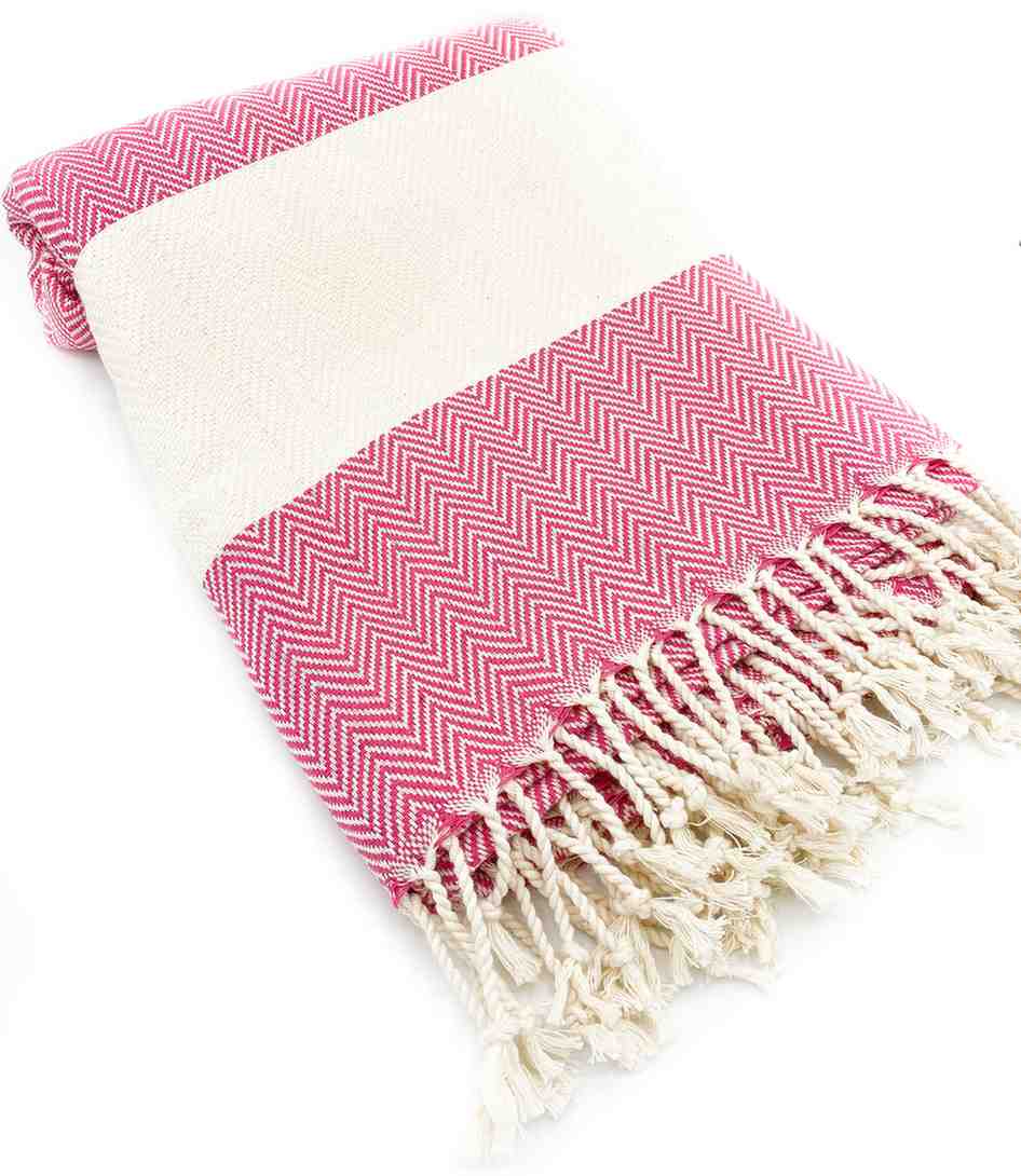 Herringbone 100% Turkish Cotton Beach & Bath Towel