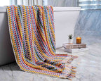 Turkish Cotton Pom Pom Bath Towel