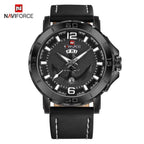 Men's Waterproof Watch With Anchor Detail and Fluorescent Hands Excellent Design Luxury Perfect Gift