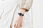 New Red Women Fashion Watch Quartz Luxury Leather Strap Analog Waterproof And Scratch Resistant Watches Excellent Gift For Women