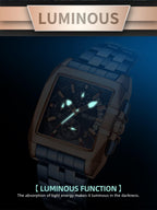 New Business Men's Watches Analog Waterproof Luminous Quartz Men Stylish Wrist Watch
