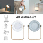Retractable Bedroom Bedside Reading Light Folding Led Desk Lamp Wooden Handle Portable Lantern Light For Camping Emergency Lamps Decorative Table Lamp Cute Study Lamps for Bedroom Décor